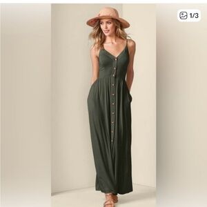 Venus Green Maxi Dress Summer/Spring